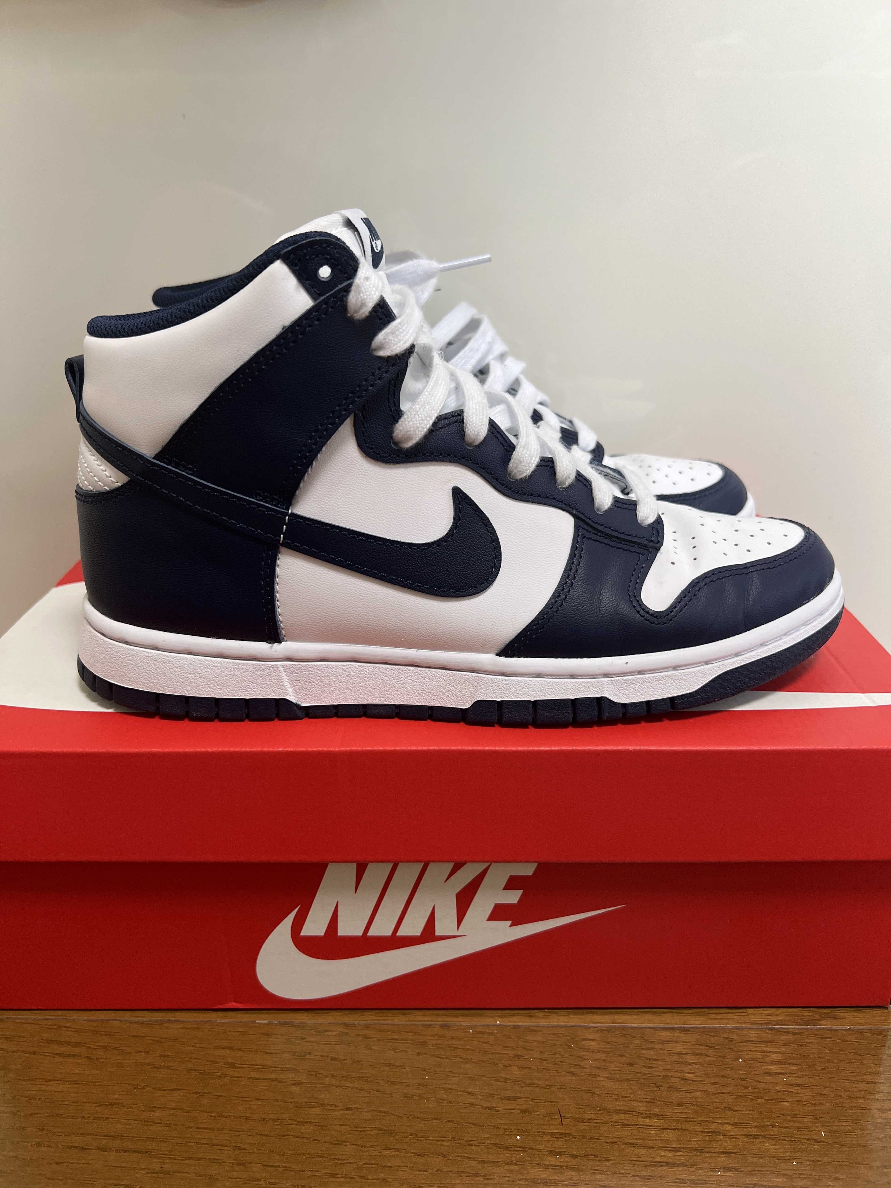 Nike Dunk High "Championship Navy"