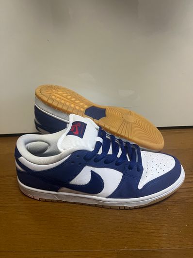 Nike SB Dunk Low "Los Angeles Dodgers/Deep Royal Blue"