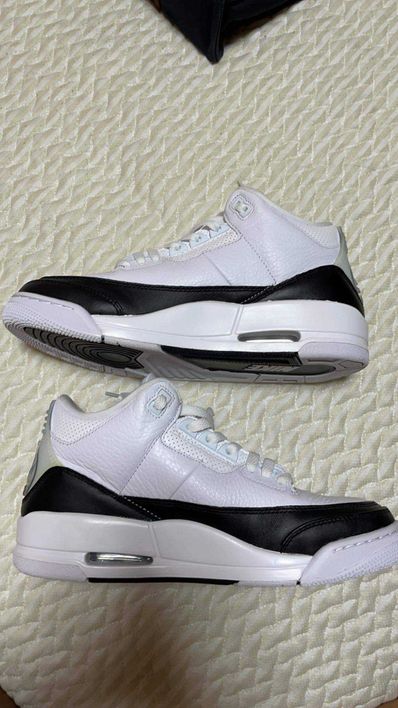 Fragment × Nike Air Jordan 3 "White/Black"