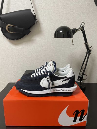 Fragment × sacai × Nike LD Waffle "Blackended Blue"