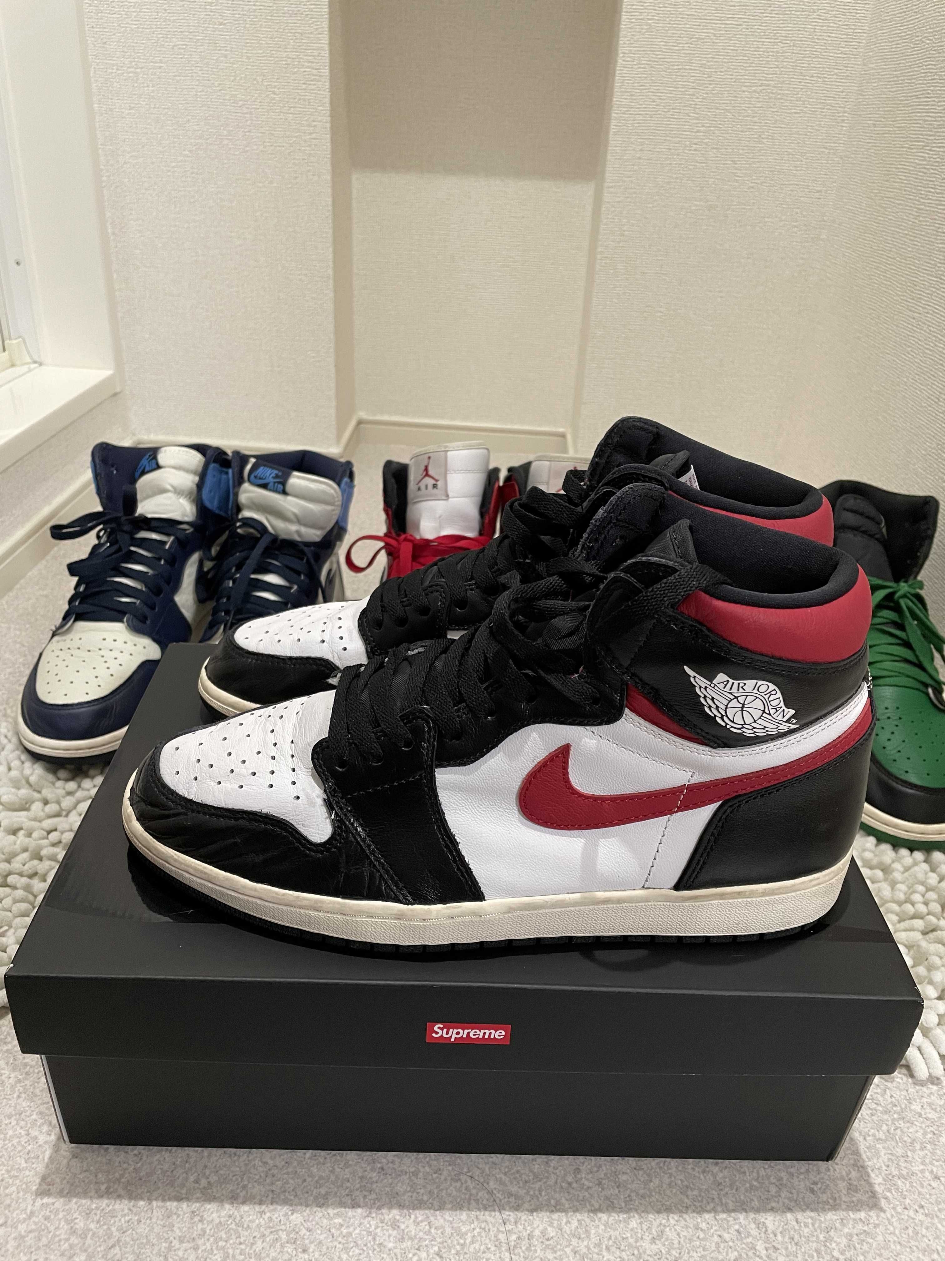 Nike Air Jordan 1 Retro High "Black/White/Sail/Gym Red"