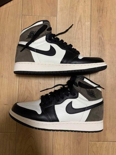 Nike GS Air Jordan 1 High OG "Sail/Dark Mocha/Black"
