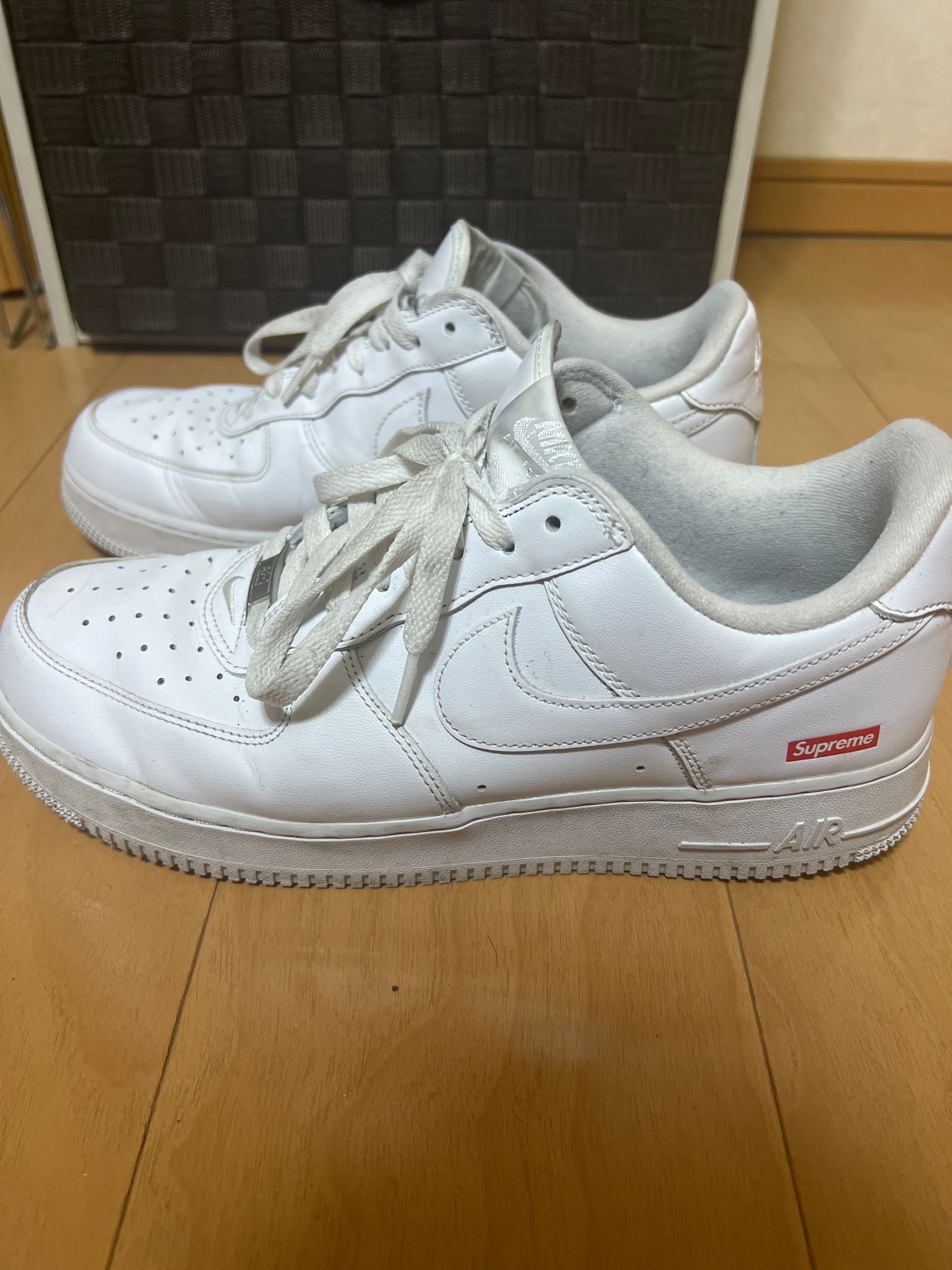 Supreme × Nike Air Force 1 Low "White"