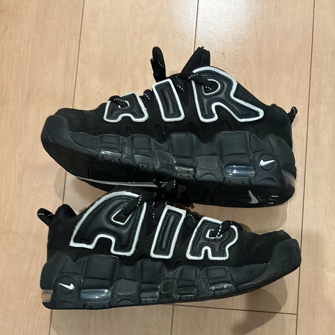 AMBUSH × Nike Air More Uptempo Low "Black and White"