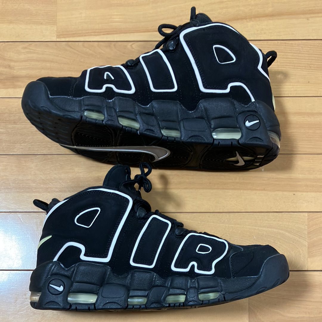NIKE AIR MORE UPTEMPO "BLACK/WHITE"(2016)
