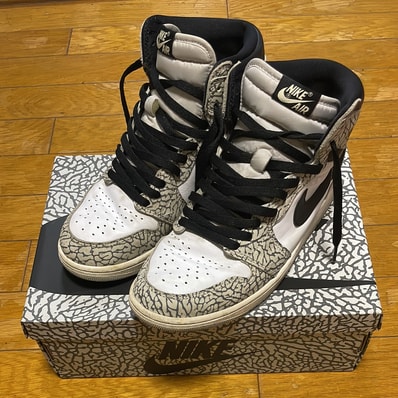 Nike Air Jordan 1 High OG "White Cement/Safari"