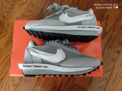 Fragment × sacai × Nike LD Waffle "Light Smoke Grey"