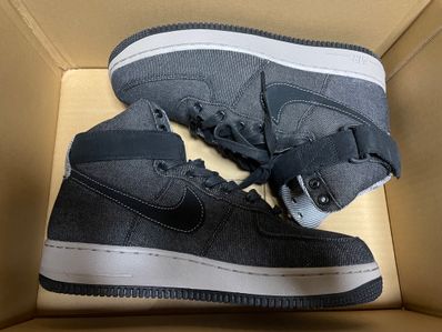 Nike Women's Air Force 1 Hi SE "Denim Black/Dark Grey-Cobblestone"