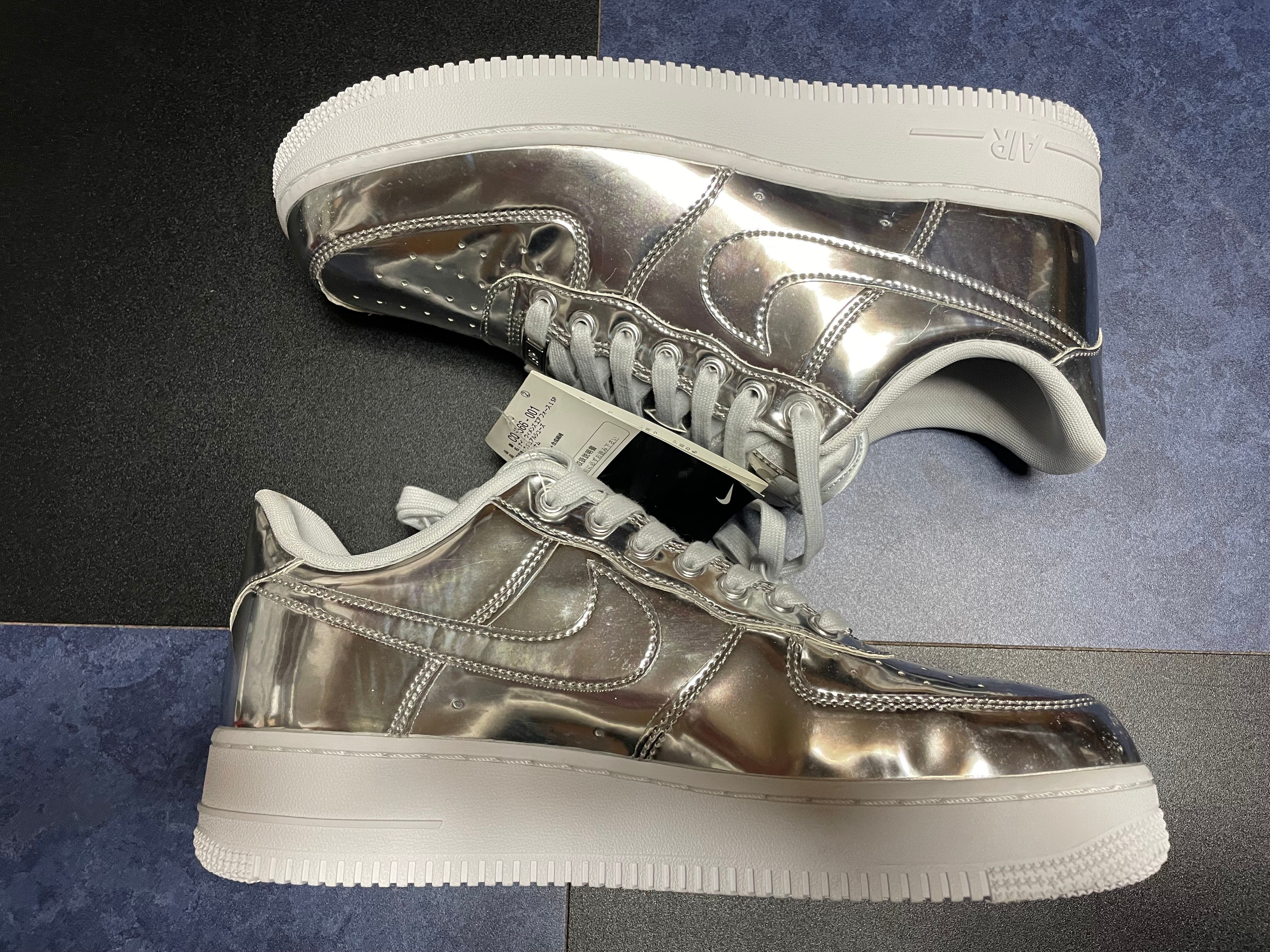 Nike Women's Air Force 1 Low Metallic "Chrome"
