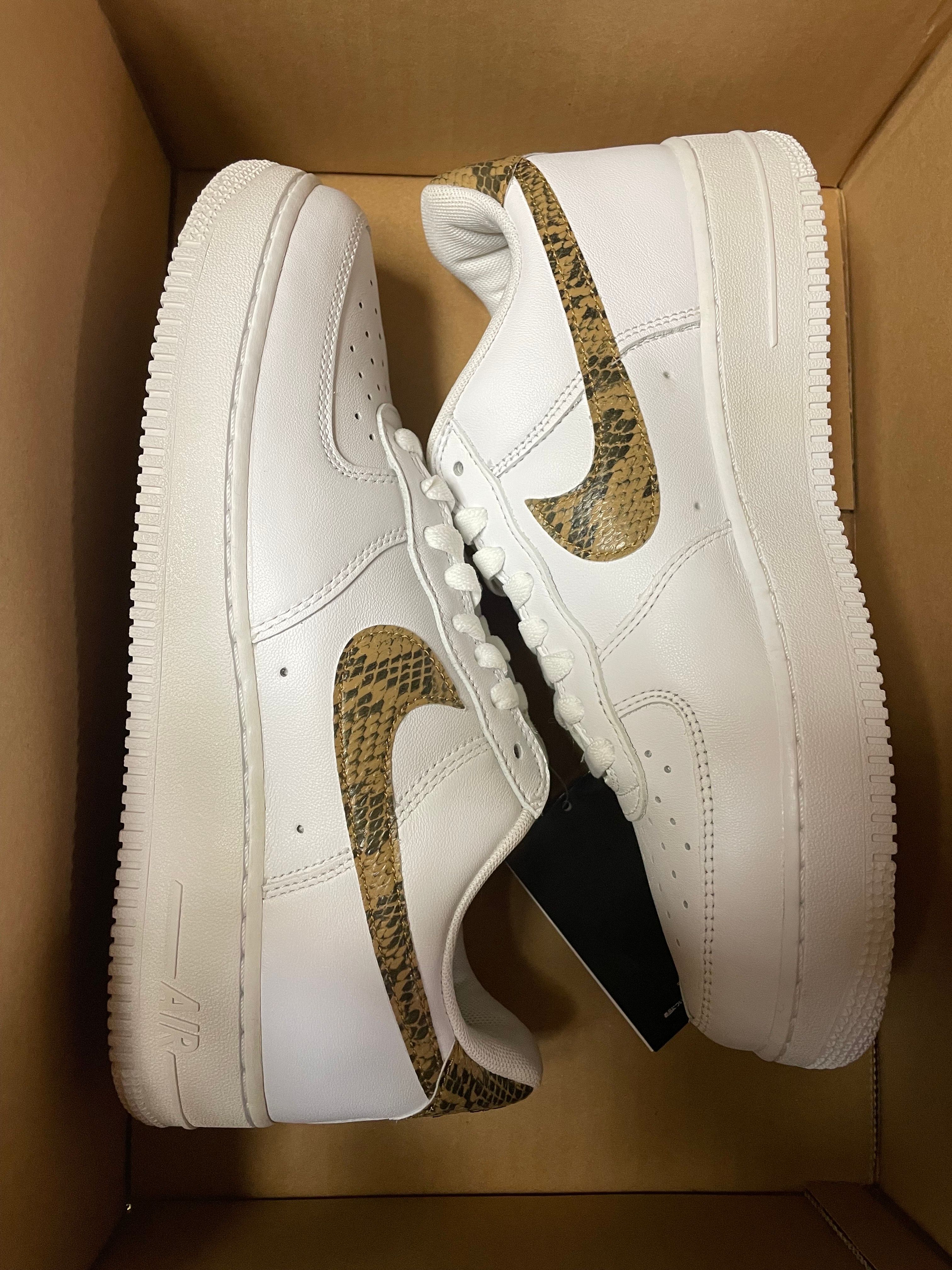 Nike Air Force 1 Low Retro PRM QS "Ivory Snake" (2019) AO1635-100