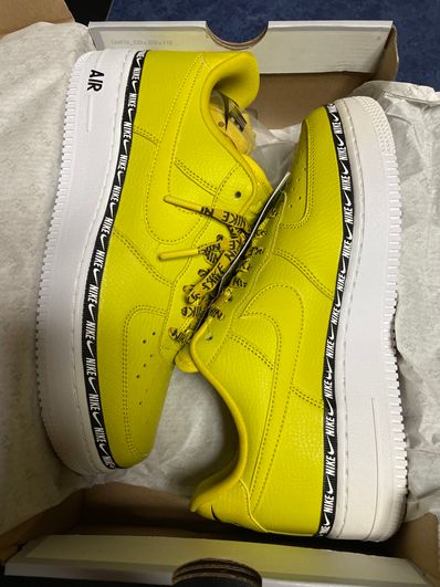 Nike Women's Air Force 1 Low "Overbanding Bright Citron"