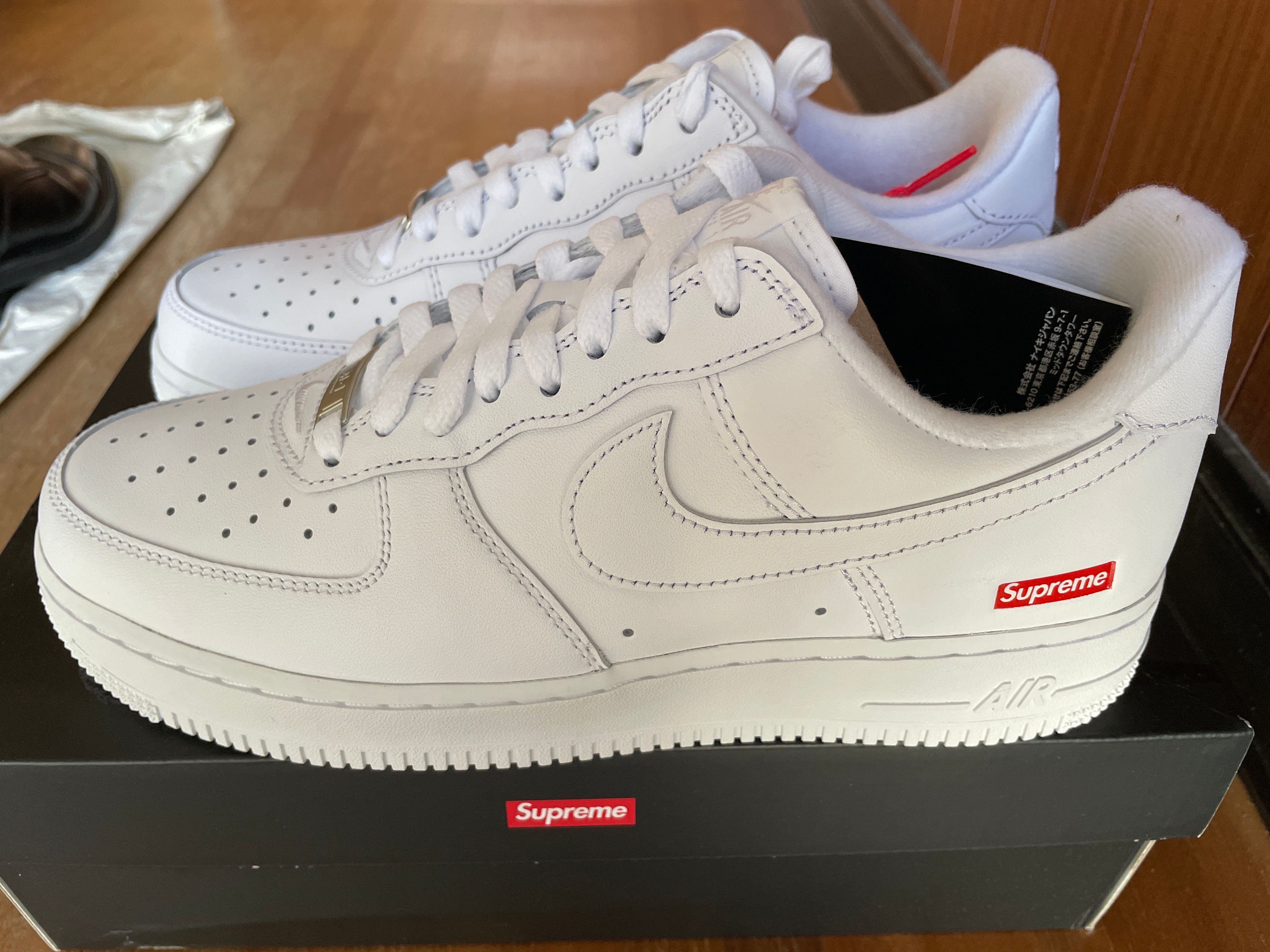 Supreme × Nike Air Force 1 Low "White"