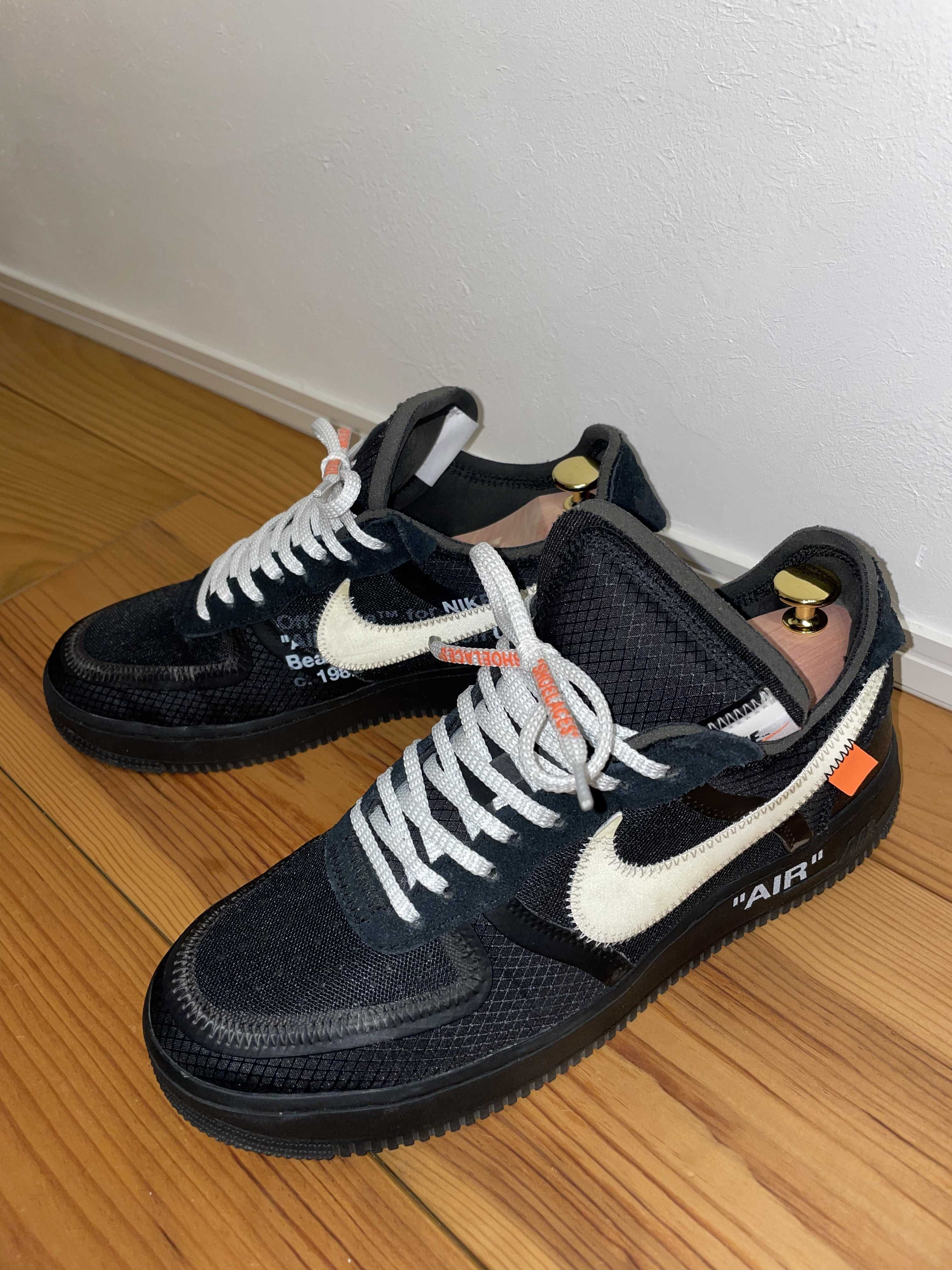 Off-White × Nike Air Force 1 Low "Black"