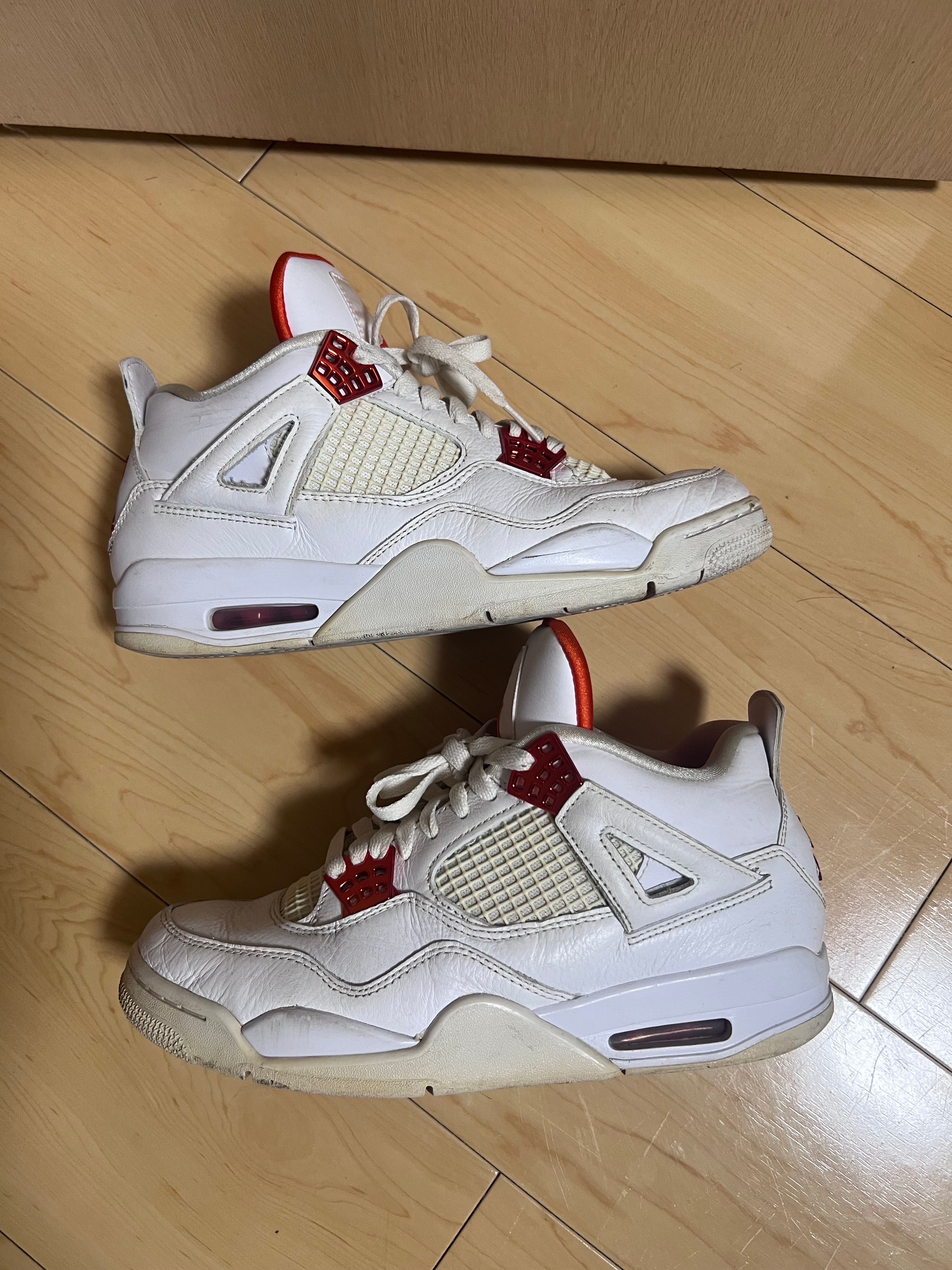 Nike Air Jordan 4 Retro "White/Team Orange"