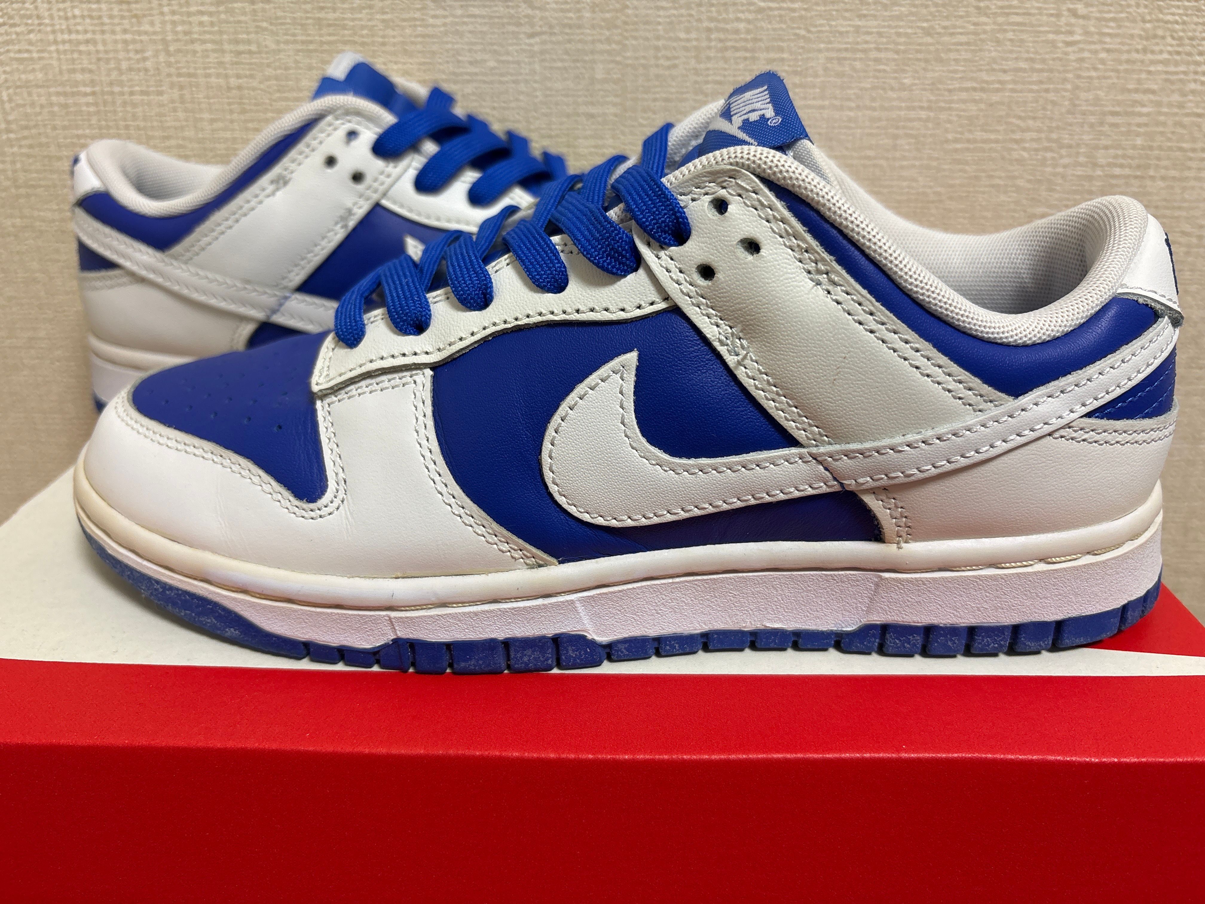 Nike Dunk Low Retro "Racer Blue and White"