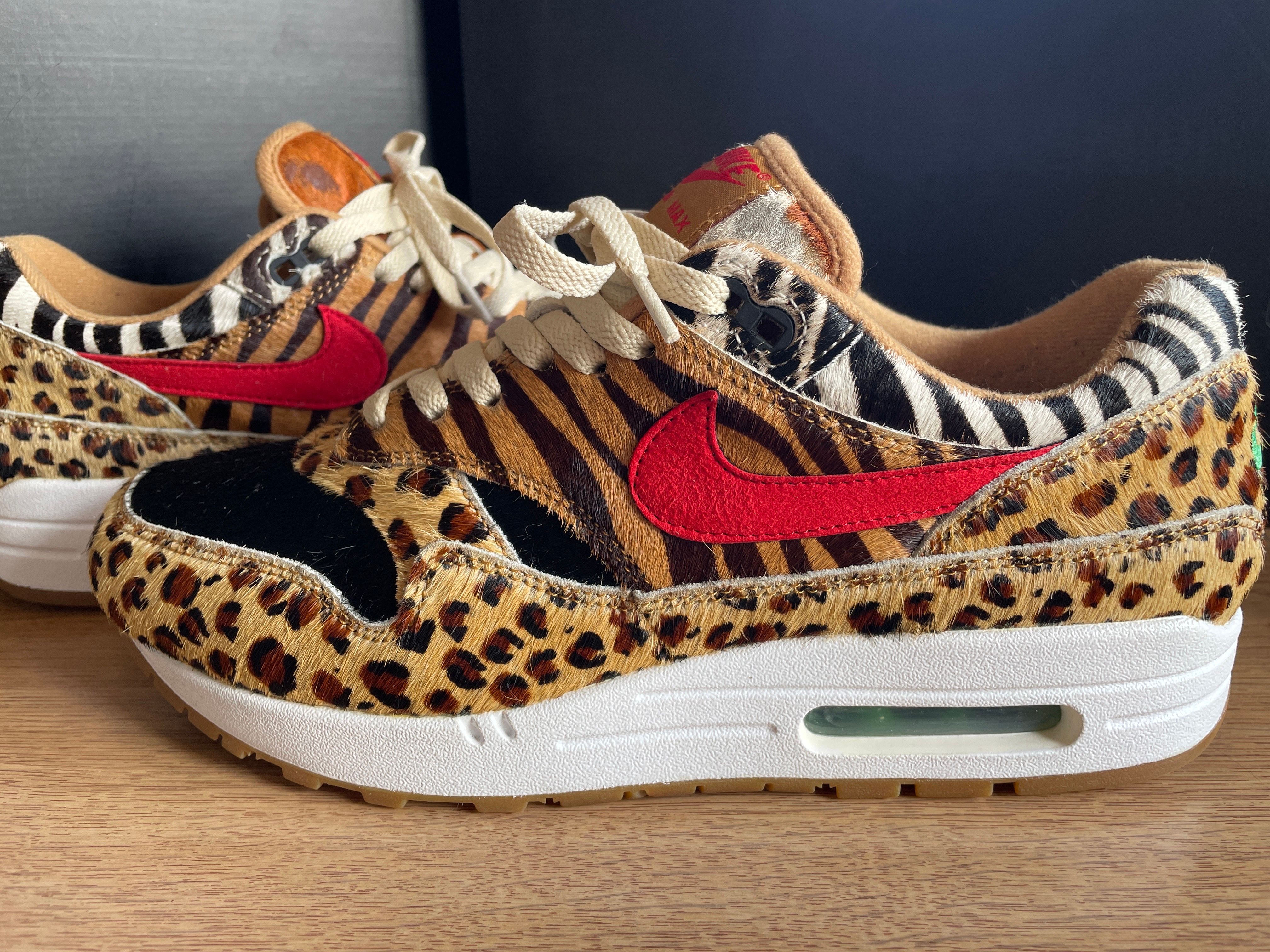 atmos × Nike Air Max 1 DLX "Animal Pack/Safari"