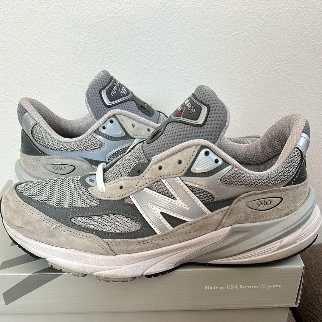 New Balance 990V6 "Gray" (Heel Logo NB)