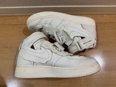 COMME des GARCONS × Nike Air Force 1 Mid "White"