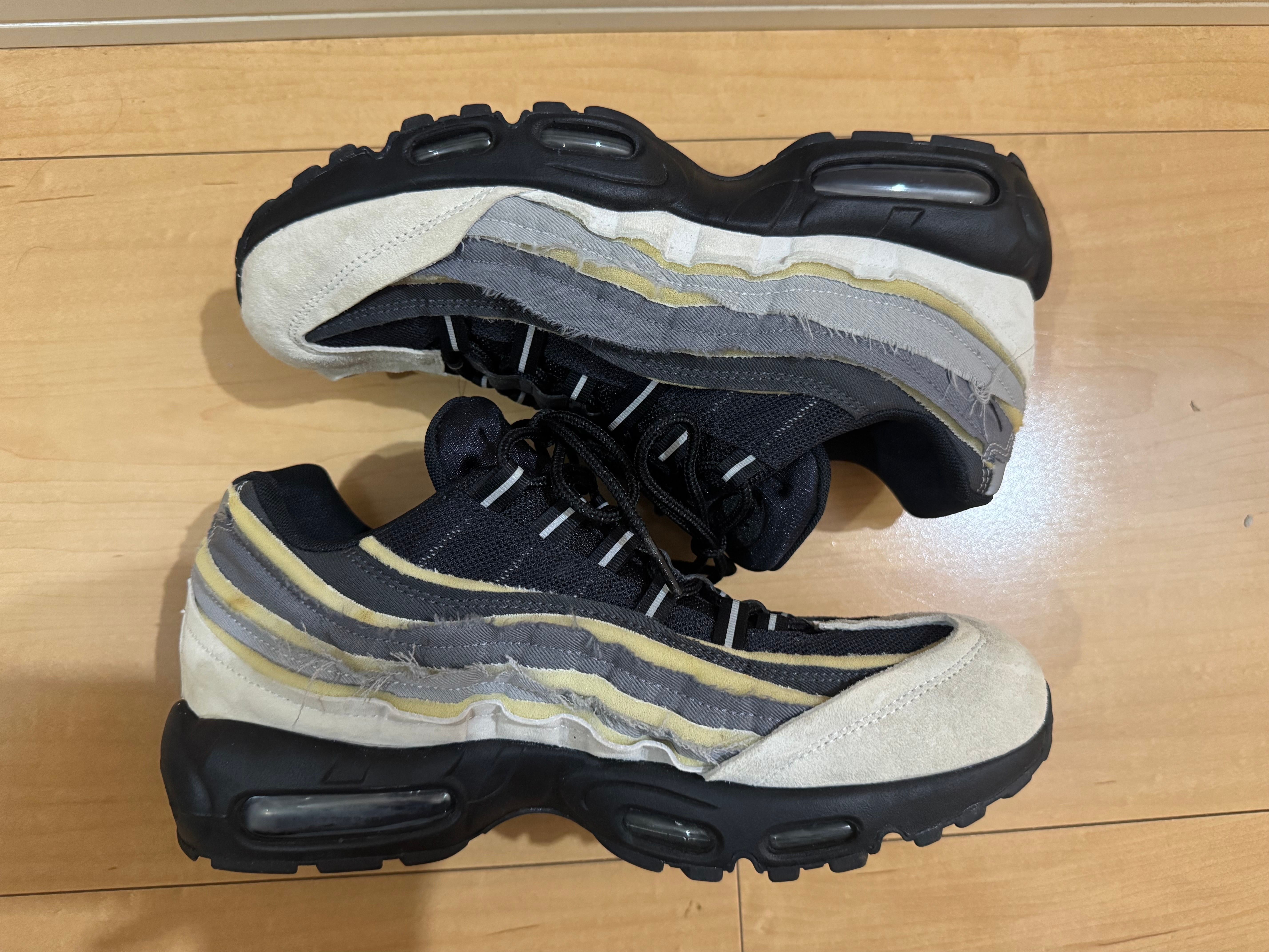 COMME des GARCONS × Nike Air Max 95 "Charcoal"