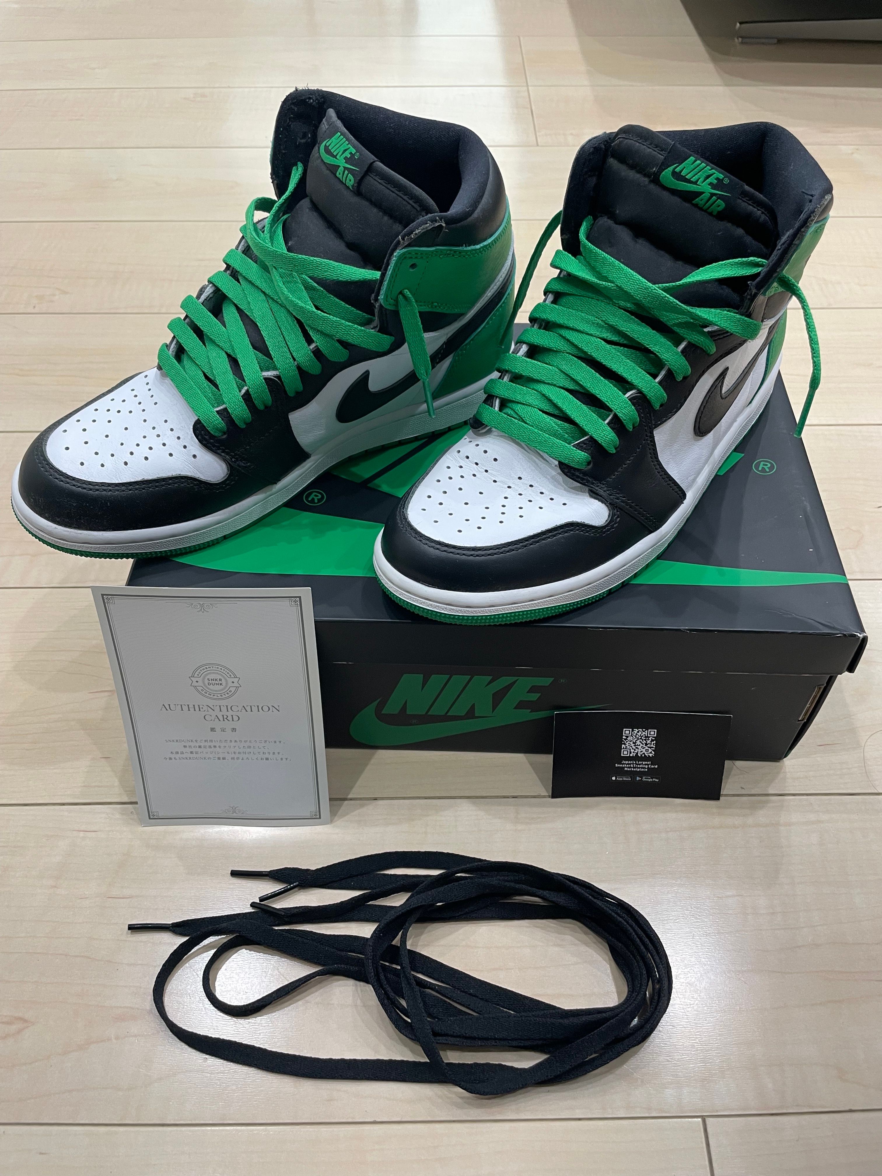 Nike Air Jordan 1 Retro High OG "Celtics/Black and Lucky Green" (2023)