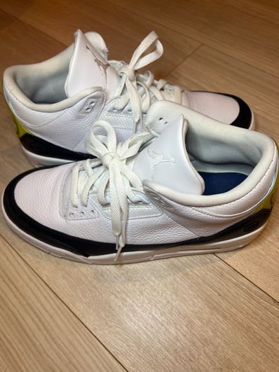 Fragment × Nike Air Jordan 3 "White/Black"