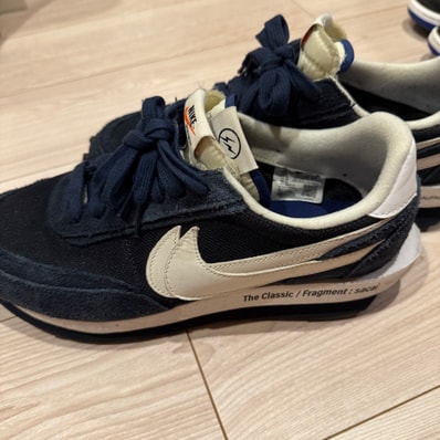 Fragment × sacai × Nike LD Waffle "Blackended Blue"