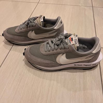 Fragment × sacai × Nike LD Waffle "Light Smoke Grey"