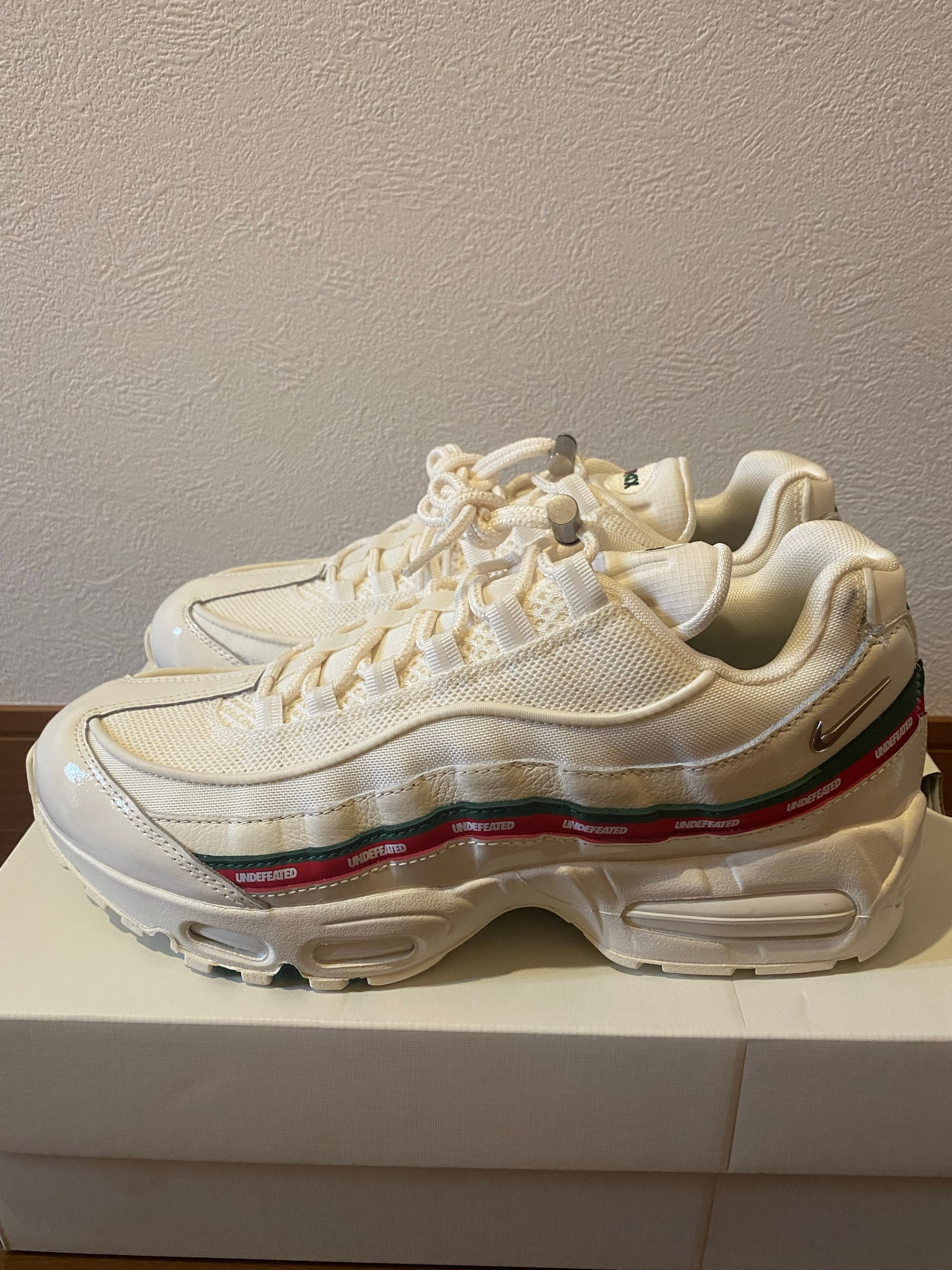 UNDEFEATED × Nike Air Max 95 SP "Sail"