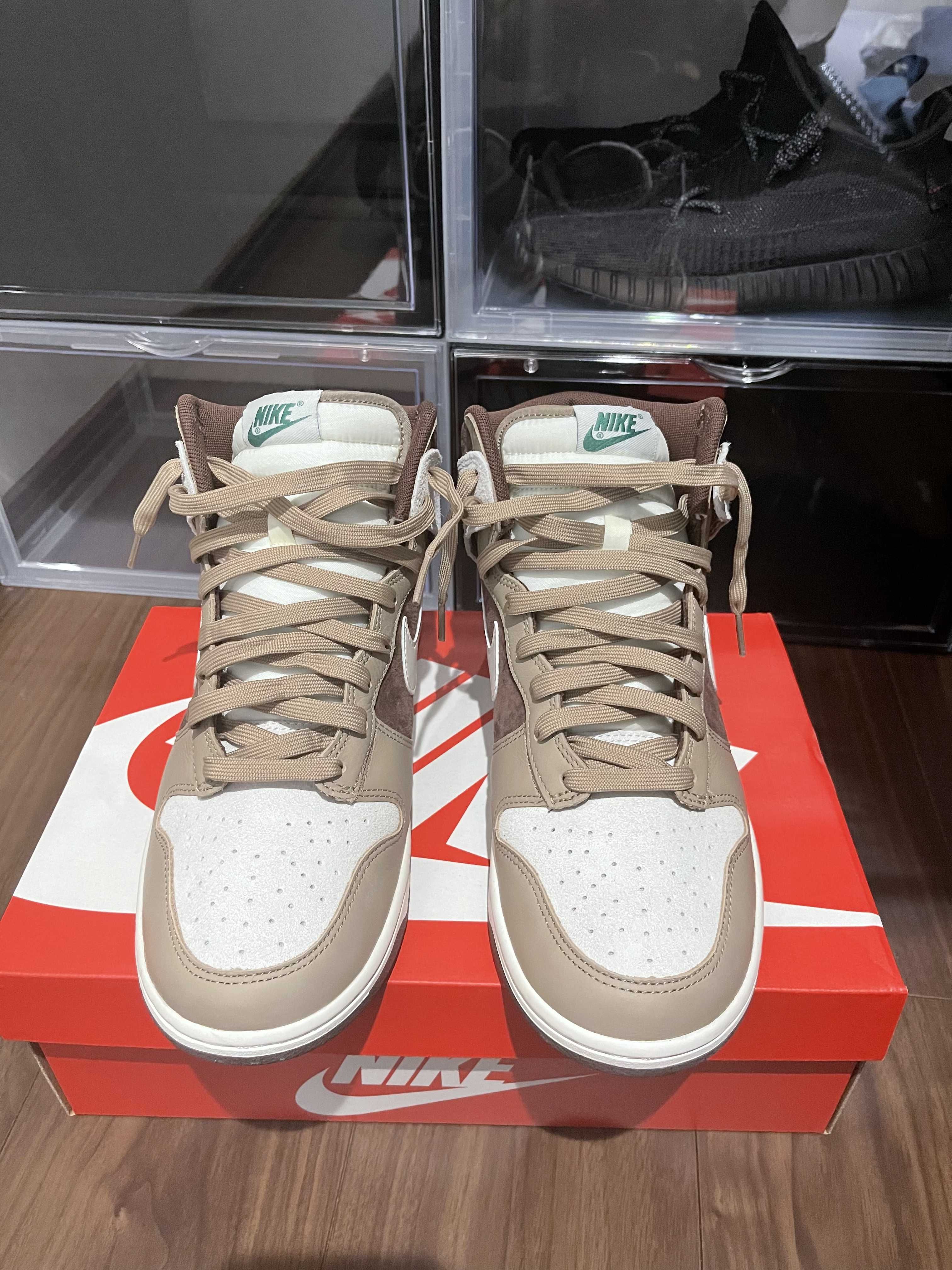 Nike Dunk High PRM "Light Chocolate"