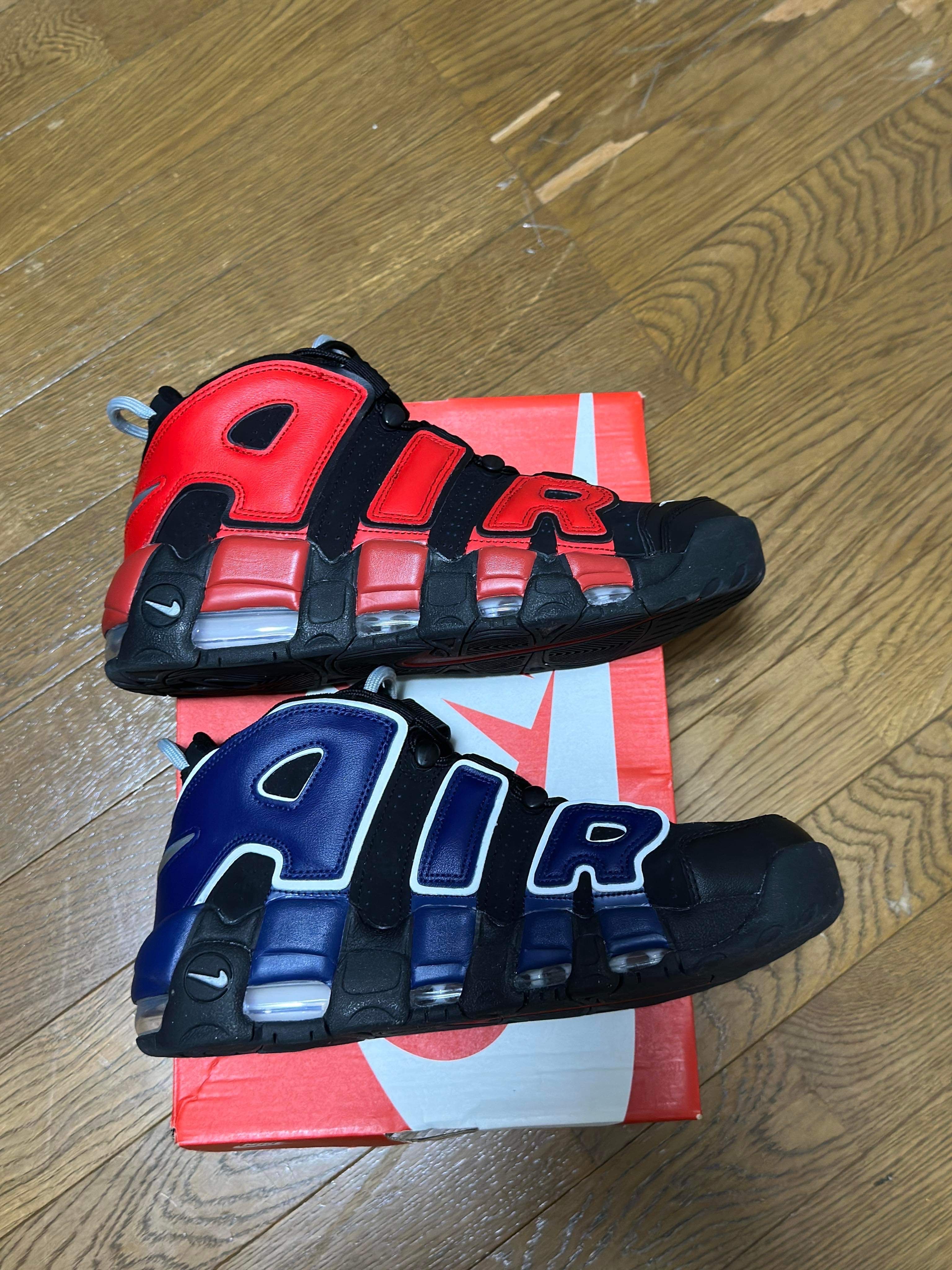 Nike Air More Uptempo '96 "Black and University Red"