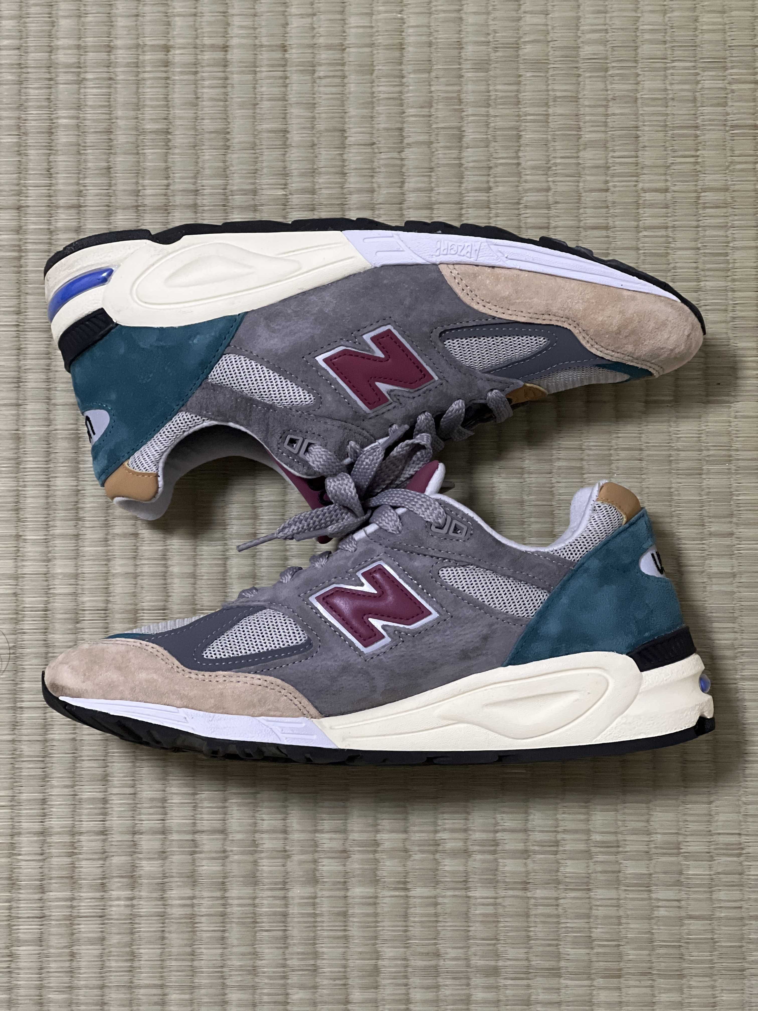 New Balance 990V2 "Gray Green"