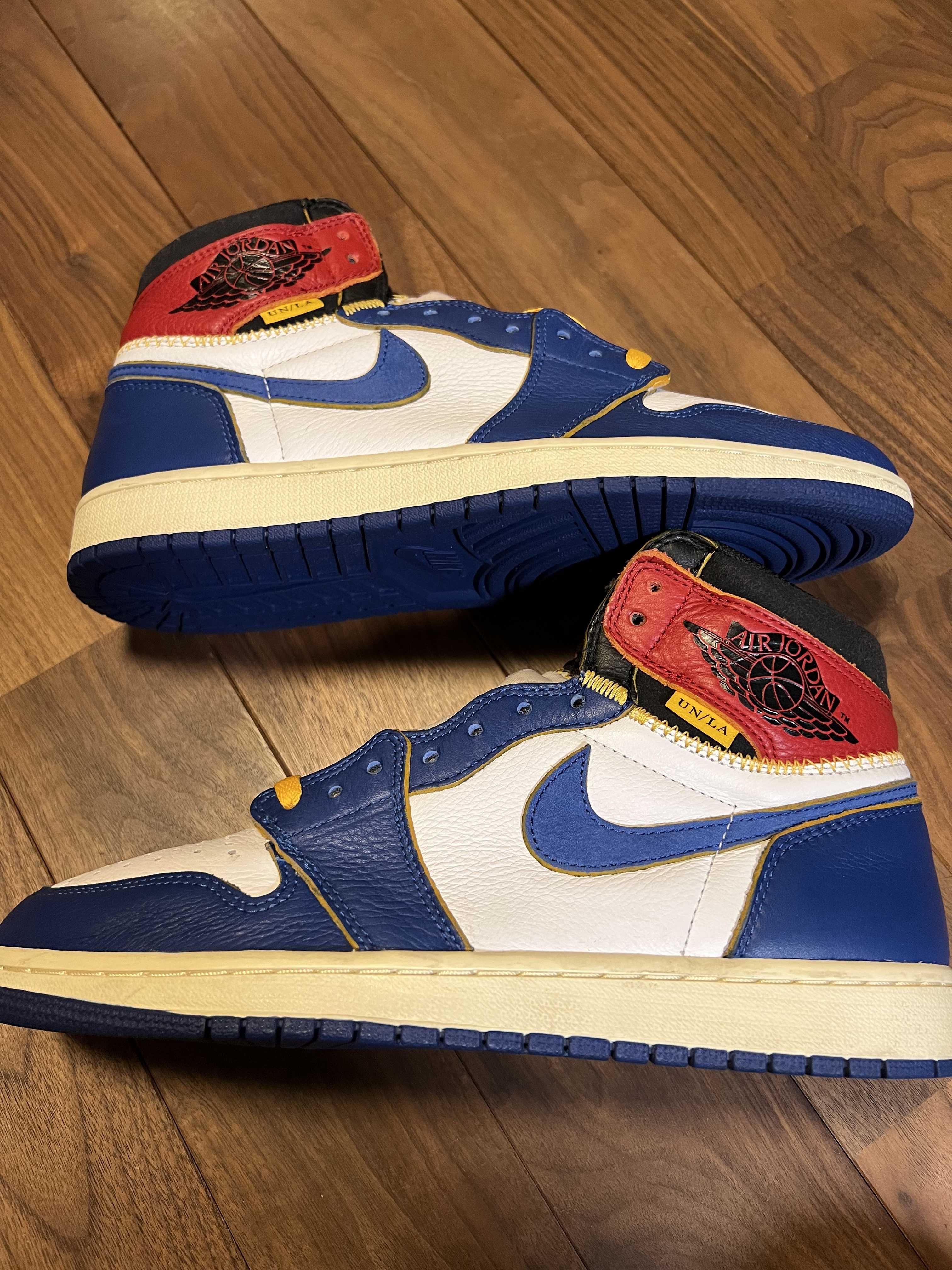Union × Nike Air Jordan 1 Retro High OG NRG "Storm Blue/Varsity Red"