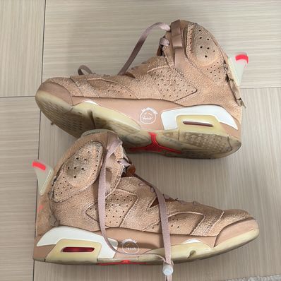 Travis Scott × Nike Air Jordan 6 "British Khaki"