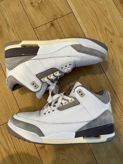 A Ma Maniere × Nike Women's Air Jordan 3 Retro SP "White/Medium Grey Violet Ore"