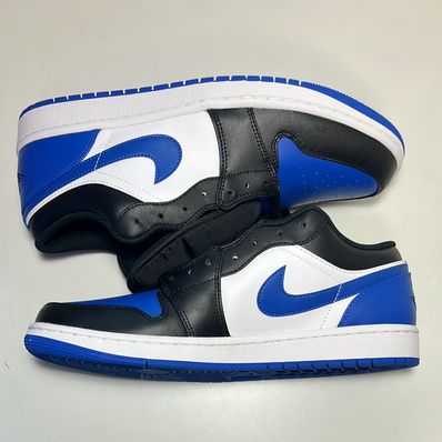 Nike Air Jordan 1 Low "Black/White/Royal Blue"