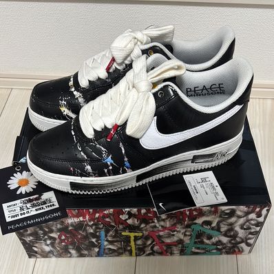 PEACEMINUSONE × Nike Air Force 1 Low Para Noise "Black" / G-DRAGON