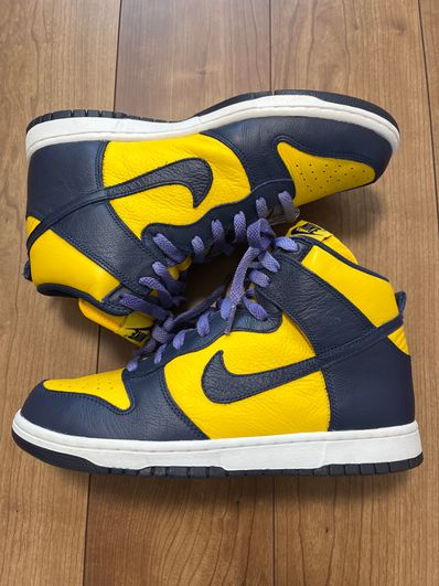 Nike Dunk High "Michigan" (2016)