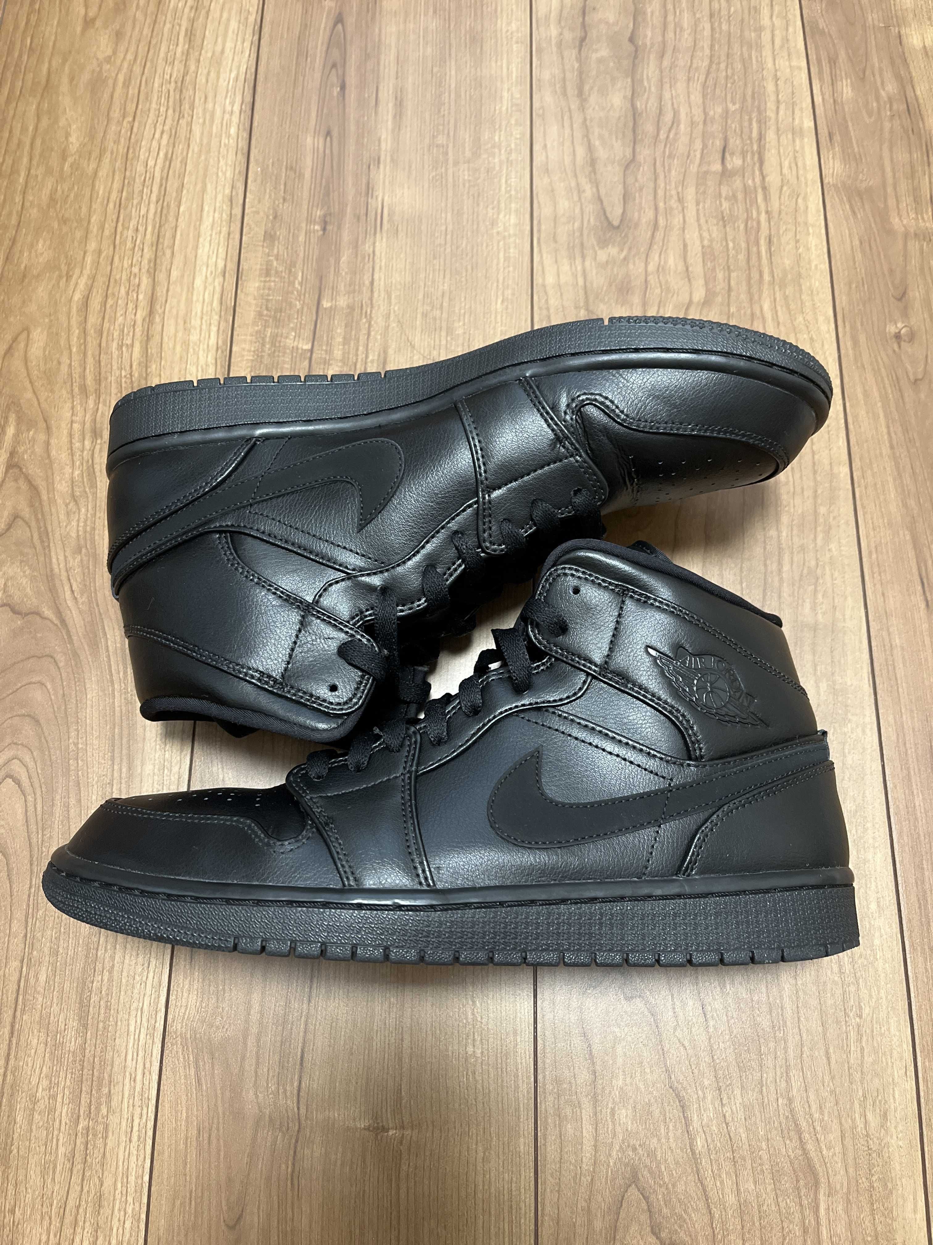 Nike Air Jordan 1 Mid "Black" (2019)