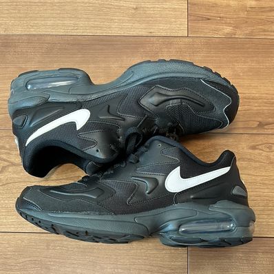 NIKE AIR MAX 2 LIGHT BLACK WHITE
