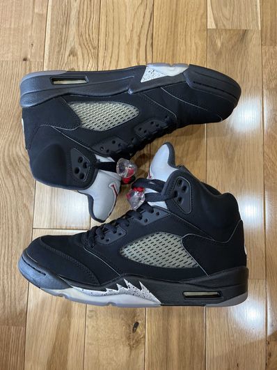 Nike Air Jordan 5 Retro OG "Black/Fire Red/Metallic Silver/White" (2016)