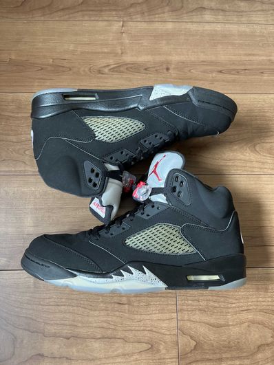 Nike Air Jordan 5 Retro OG "Black/Fire Red/Metallic Silver/White" (2016)