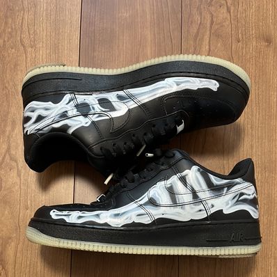 Nike Air Force 1 Low "Black Skeleton"
