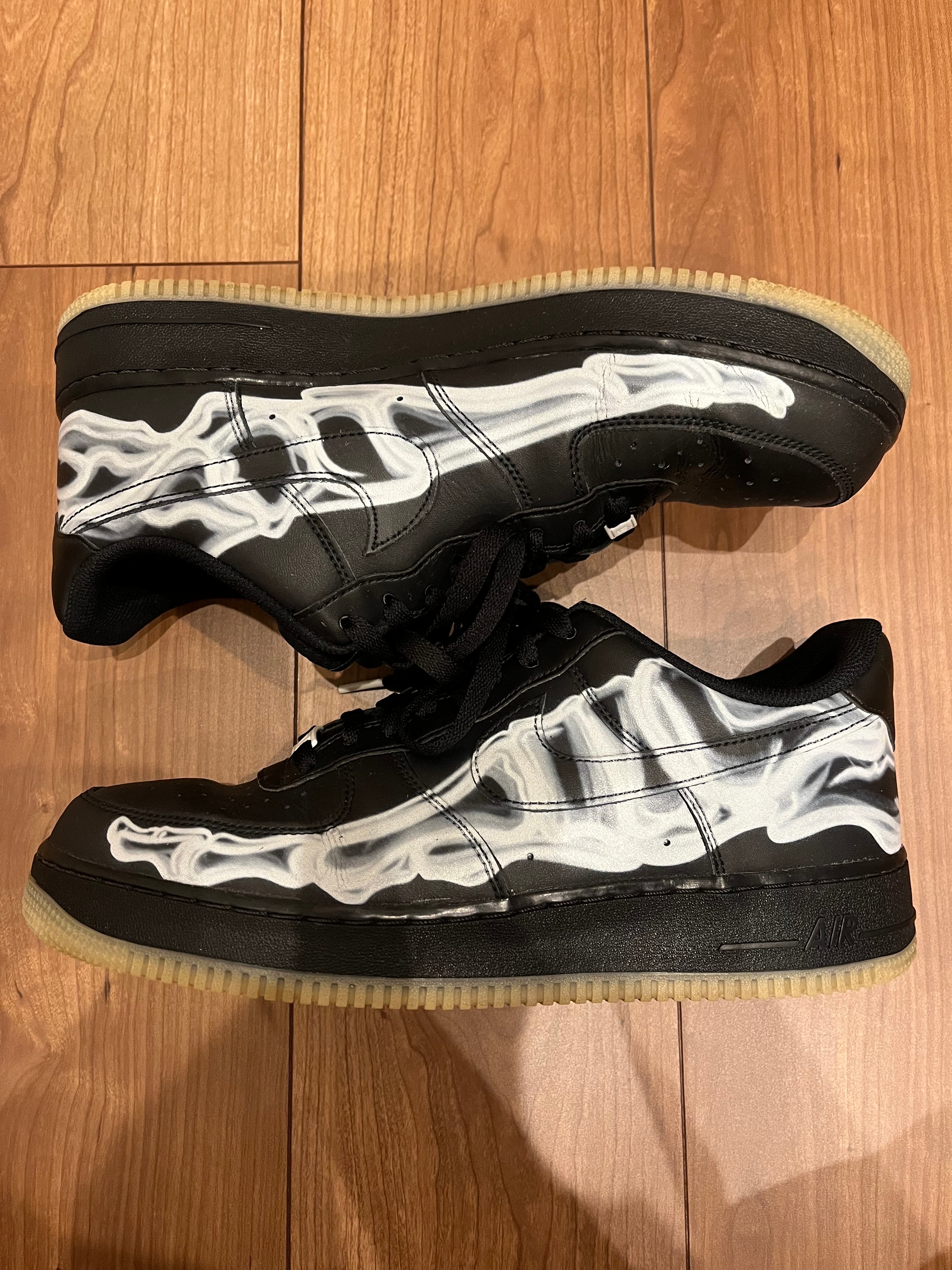 Nike Air Force 1 Low "Black Skeleton"