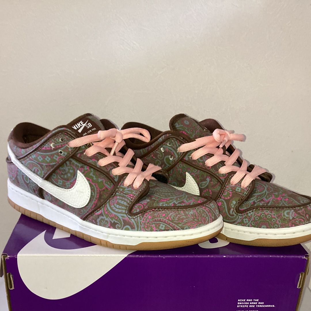Nike SB Dunk Low PRM "Brown Paisley"