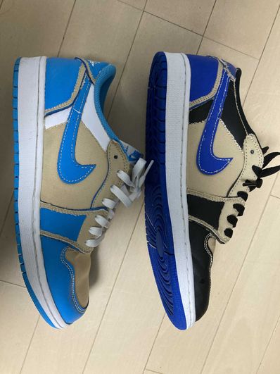 Nike SB Air Jordan 1 Low "Desert Ore/Royal Blue"