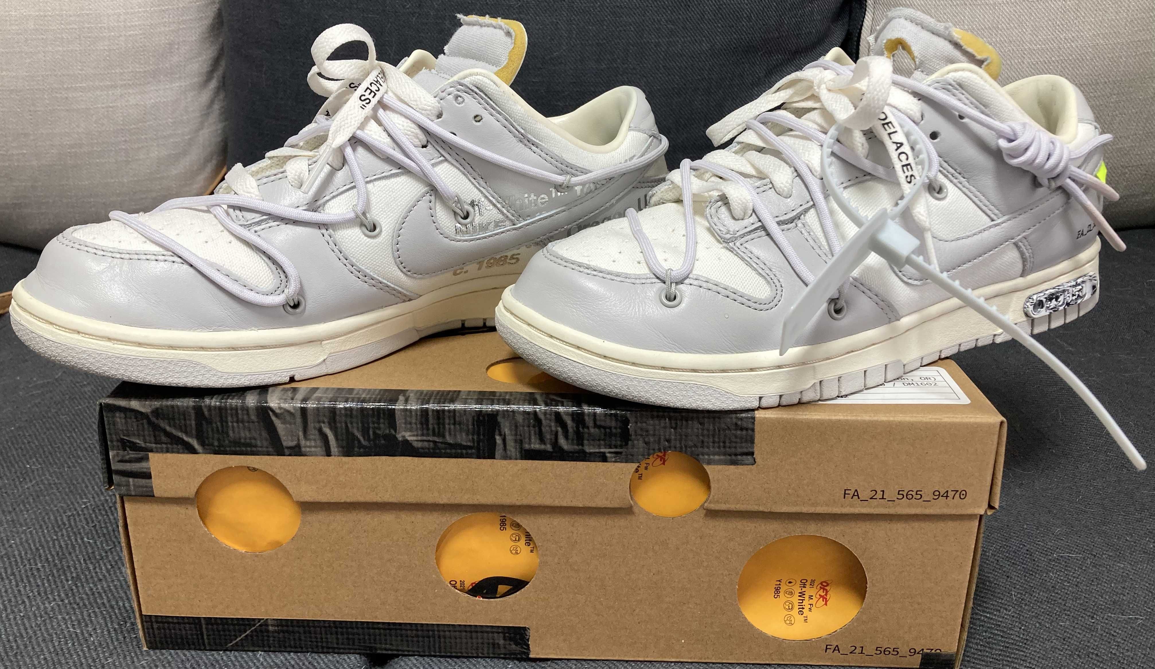 Off-White × Nike Dunk Low 1 of 50 "Lot.49"