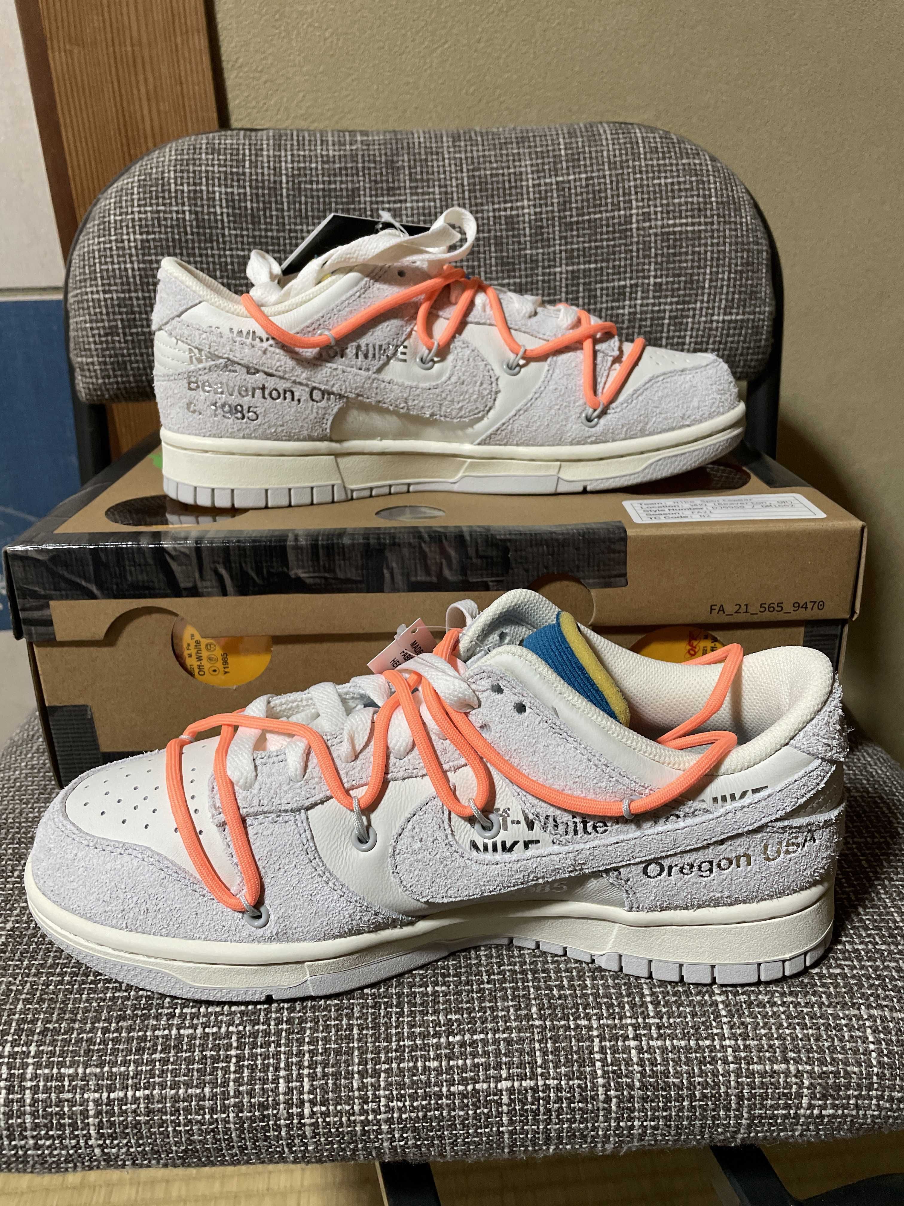 Off-White × Nike Dunk Low 1 of 50 "Lot.19"