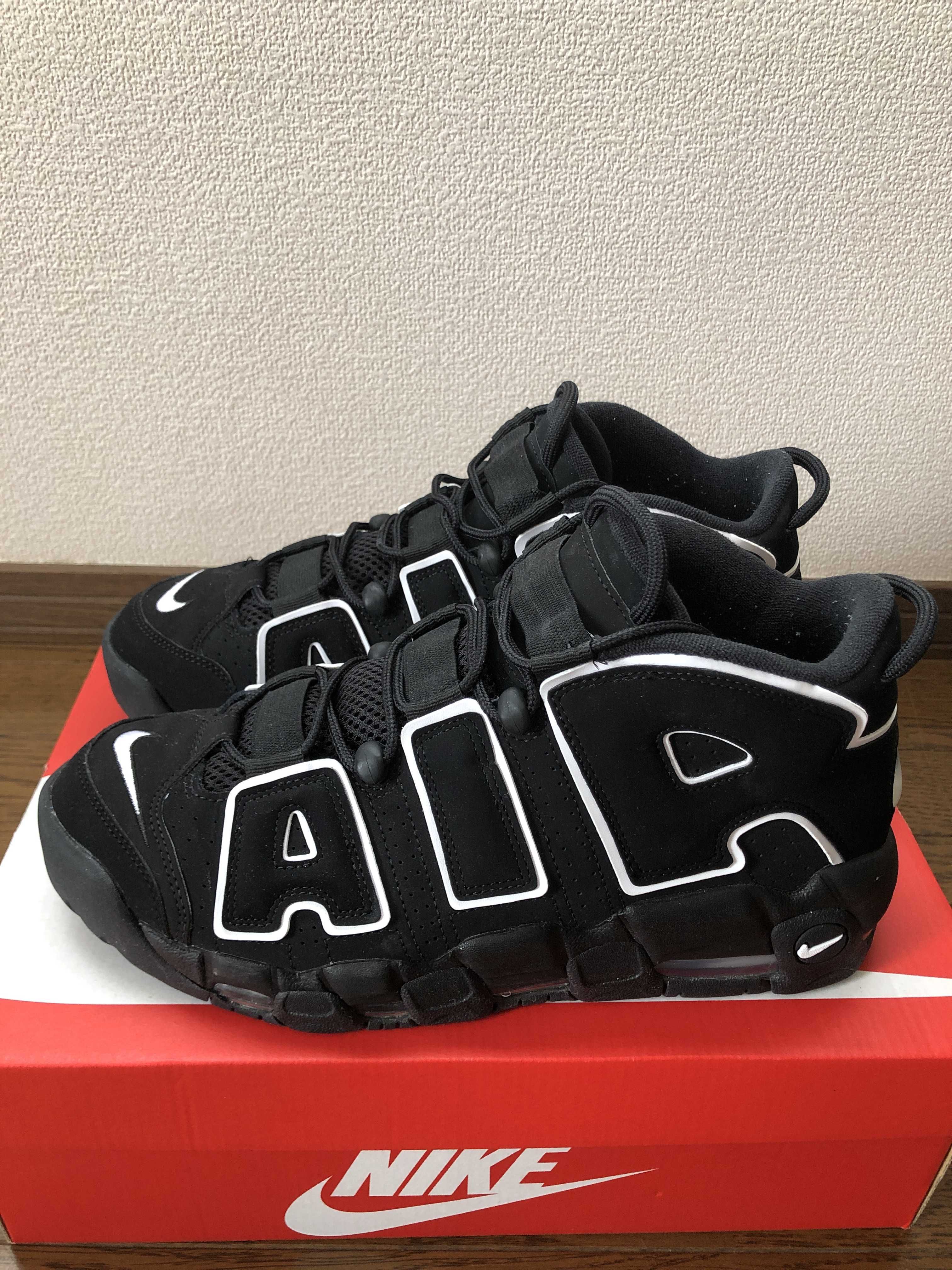 Nike Air More Uptempo "Black/White"(2020)