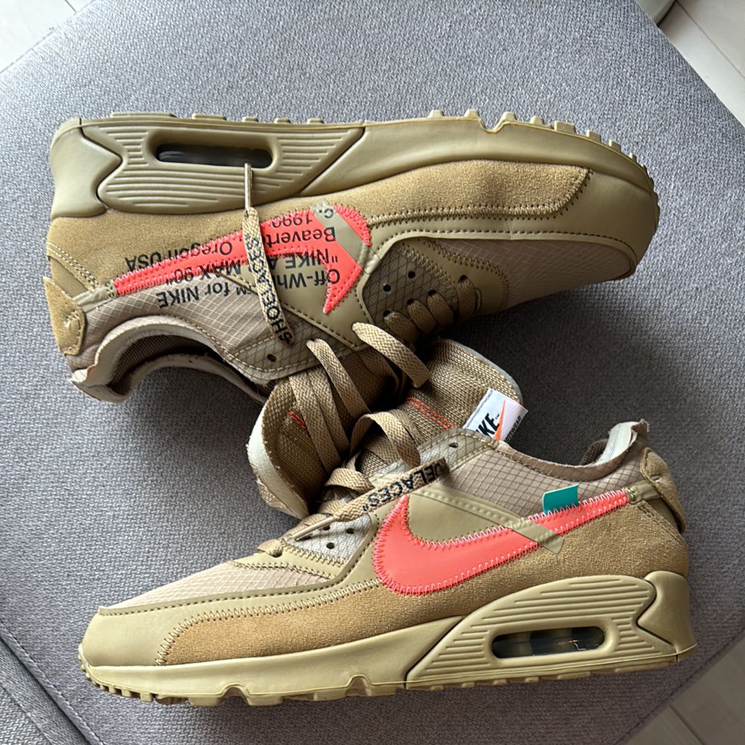 Off-White × Nike Air Max 90 "Desert Ore"