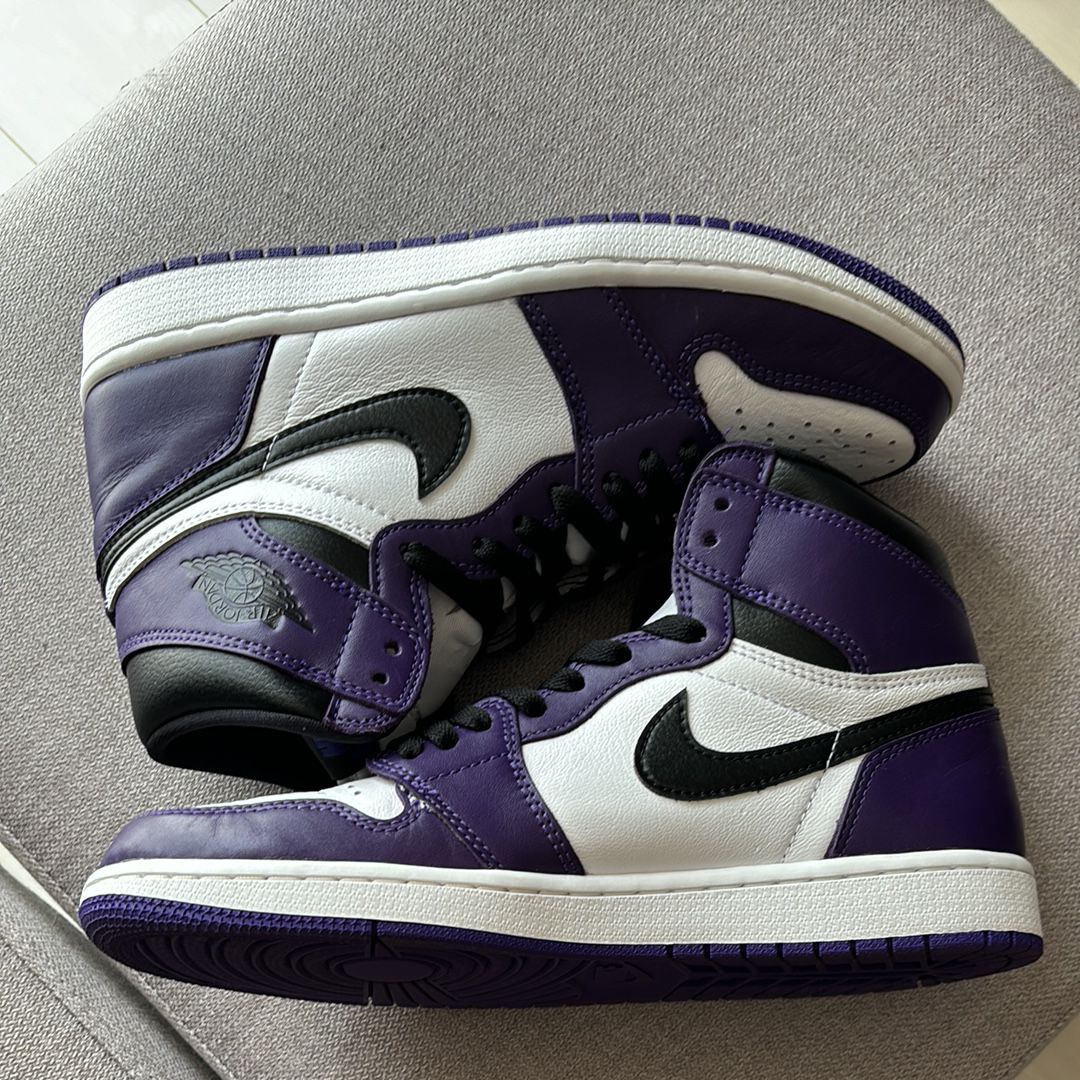 Nike Air Jordan 1 Retro High OG "Court Purple White/Black" (2020)   